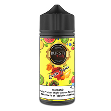 Load image into Gallery viewer, Bursty Exotic Twist Freebase eliquid | Orange Mango Pineapple-100ml-FrenzyFog-Beirut-Lebanon