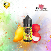 Load image into Gallery viewer, Bursty Red Mango Saltnic eliquid | Lychee Mango Passion-30ml Saltnic-FrenzyFog-Beirut-Lebanon