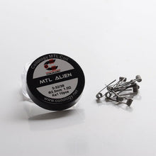 Load image into Gallery viewer, Coilology MTL Alien Wire ( 32*3ga+38ga [KA1] ) 1.0ohm (10pcs/pack)-( 32*3ga+38ga [KA1] ) 1.0ohm (10pcs/pack)-FrenzyFog-Beirut-Lebanon