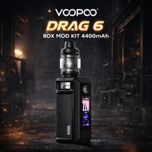 Load image into Gallery viewer, VOOPOO Drag 6 Mod Kit with Uforce-X Tank II 4400mAh 5ml (Max 220W)