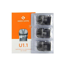 Load image into Gallery viewer, Geekvape U Pod Cartridge 2ml (3pcs/pack)-1.1ohm (3pcs pack)-FrenzyFog-Beirut-Lebanon