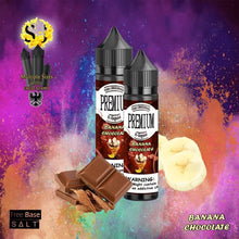 Load image into Gallery viewer, Premium Banana Chocolate Freebase eliquid-60ml (Short fill 50ml)-FrenzyFog-Beirut-Lebanon