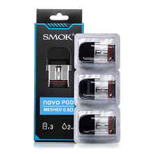 Load image into Gallery viewer, SMOK NOVO 2X Pod Cartridge (3pcs/pack)-Meshed 0.8ohm (Top Filling) 3pcs-FrenzyFog-Beirut-Lebanon
