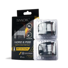 Load image into Gallery viewer, SMOK Nord 6 Pod Cartridge 5ml (2pcs/pack)