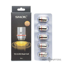 Load image into Gallery viewer, SMOK T-Air Replacement Coil (5pcs/pack)-TA 0.15ohm Dual 5pcs-FrenzyFog-Beirut-Lebanon