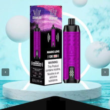 Load image into Gallery viewer, Crown Alfakher 12k Puffs 5mg hookah Sound
