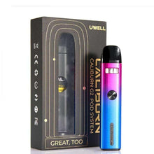 Load image into Gallery viewer, Uwell Caliburn G2 Pod System Kit 750mAh 2ml-Carbon Black-FrenzyFog-Beirut-Lebanon