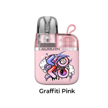 Load image into Gallery viewer, Uwell Caliburn G3 Lite KOKO Pod System Kit 1200mAh 2.5ml (Max 25W)-Graffiti Pink-FrenzyFog-Beirut-Lebanon