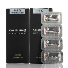 Load image into Gallery viewer, Uwell Caliburn G/G2/Gk2/Vision/X/Tenet Replacement Coil-Caliburn G Coil-0.8Ohm 4pcs-FrenzyFog-Beirut-Lebanon