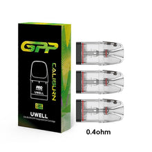 Load image into Gallery viewer, Uwell Upgraded Caliburn GPP Cartridge for Caliburn G3/G4 (3pcs/pack)-0.4ohm Side Refill 3pcs-FrenzyFog-Beirut-Lebanon