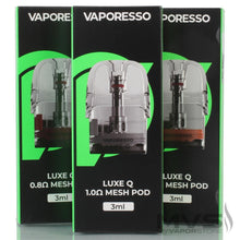 Load image into Gallery viewer, Vaporesso Luxe Q/Qs Pod Cartridge (4pcs/pack)