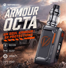 Load image into Gallery viewer, Vaporesso Armour OCTA Mod Kit 220W with iTank T Dual Mesh Tank 6ml