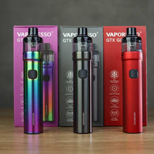 Load image into Gallery viewer, Vaporesso GTX Go 40 Mod Kit 1500mAh 3.5ml-Black-FrenzyFog-Beirut-Lebanon