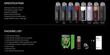 Load image into Gallery viewer, Vaporesso LUXE XR Max 2 Pod Mod Kit 3200mAh 5ml