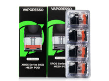 Load image into Gallery viewer, Vaporesso Xros Series Pod Cartridge (4pcs/pack)-0.4ohm Mesh 4pcs (NEW)-FrenzyFog-Beirut-Lebanon