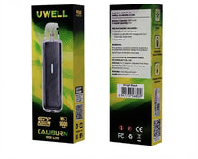 Load image into Gallery viewer, Uwell Caliburn G5 Lite Pod System Kit 1600mAh 3ml