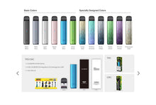 Load image into Gallery viewer, Uwell Caliburn G4 Mini Pod System Kit 1100mAh 3ml