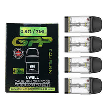 Load image into Gallery viewer, Uwell Caliburn GPP Cartridge Top Filling 3ml (4pcs/pack)