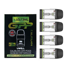 Load image into Gallery viewer, Uwell Caliburn GPP Cartridge Top Filling 3ml (4pcs/pack)