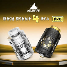 Load image into Gallery viewer, Hellvape Dead Rabbit 4 RTA Pro Tank Atomizer 5.5ml (26mm)