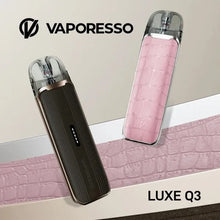 Load image into Gallery viewer, Vaporesso Luxe Q3 Pod System Kit 1450mAh 3ml (Max 20W)
