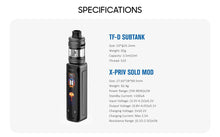 Load image into Gallery viewer, SMOK X-PRIV Solo Mod Kit with TF-D Sub-ohm Tank 80W