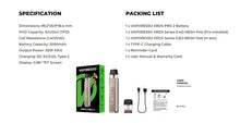 Load image into Gallery viewer, Vaporesso XROS PRO 2 Pod System Kit 2000mAh 3ml